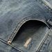 Distressed Washed Denim Floor-Length American High Street Style Men's Loose Casual Straight-Leg Pants With Destroyed_mkmklike.com