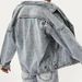 Retro Vintage Snowflake Washed Jacket With Multiple Pockets, Workwear, Lapel Jacket For Men_mkmklike.com