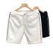 Men's Clothing Light Colored Washed Stretch Denim Shorts Casual Trendy Summer Wear_mkmklike.com