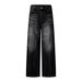 Washed Distressed Jeans For Men Dad Punk Street Style Wave Ripped Vintage Loose Straight Long Pants_mkmklike.com