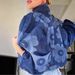 Women’s Floral Embroidered Denim Jacket – Oversized Cropped Fit, Button-Up Collar, Fall & Winter Fashion_mkmklike.com