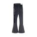 Suitable For All Seasons High Street Solid Color Gradient Yellow Mud Dyed Vintage Washed Personality Flared Casual Pants Jeans Blue Cotton_mkmklike.com