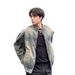 American Washed Nostalgic Blue Denim Jacket, Men's Spring And Autumn Fashion Brand Wide_mkmklike.com