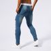 Men's Clothing Distressed Sequined Mid-Rise Stretch Ripped Jeans American Style Flattering Fit_mkmklike.com