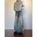 Men's American Retro Washed Distressed Embroidered Scimitar Jeans Plus Size Loose Fit Slimming Wide Leg Street Style Trousers_mkmklike.com