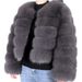 Women's Clothing fur coat fox fur patchwork winter thick warm long sleeve short fur coat_mkmklike.com