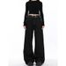 Retro High Street Wide Leg Jeans Loose Fit Slimming Casual Floor Length Trousers For Men And Women Spring_mkmklike.com