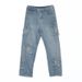 Men's Star Print Jeans - Hong Kong Style Loose Straight Wide Leg Pants | Hip Hop Streetwear (Black/Blue/Gray)_mkmklike.com
