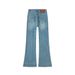 Apricot-colored Vintage Blue Jeans For Women, Spring 2026 New High-waisted Casual Fashion Slim-fit Stretchy Flared Pants_mkmklike.com