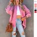 Women's Clothing Summer Casual Distressed Denim Jacket Tassels Ripped Details_mkmklike.com