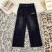 Men's Classic Black Stretch Denim Jeans - Slim Straight Fit Comfortable Casual Pants For Everyday Wear_mkmklike.com