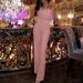 Women's feather patchwork sexy strapless fashion dress wide leg jumpsuit_mkmklike.com