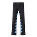 Streetwear Inner Side Floral Embroidery Black Blue Baggy Jeans For Men Straight Loose Pockets Denim Pants Oversized Ropa_mkmklike.com
