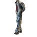 Men's Clothing Personalized Letter Hip-Hop Letter Print Jeans – High-Street Denim Pants With Urban Style (Blue, S-3XL, Cotton Blend, Straight Fit)_mkmklike.com