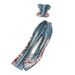 Women's Clothing Women's Retro Floral Embroidered Denim Jeans Summer Slim Fit Two Piece Set Stylish Elegant_mkmklike.com