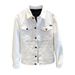 Slim-Fit White Denim Jacket For Men – Korean Streetwear Casual Workwear Coat (S-3XL)_mkmklike.com