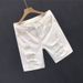 Men's Clothing Unisex High Quality Denim Shorts Retro Washed Distressed Ripped Straight Leg Loose Fit Five Point Pants_mkmklike.com