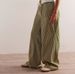 Women's Striped Wide Leg Jeans - High Waisted Loose Fit Casual Denim Pants With Elastic Waistband & Patchwork Design For Streetwear Fashion_mkmklike.com