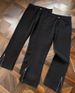 Thermal-Lined Black Denim Pants – Fleece-Insulated Slim Fit Trousers With Tapered Leg & Zip Fly (S-3XL, Velvet Touch Finish)_mkmklike.com