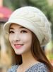 Hot Sale Women's Hats Winter Warm Knitted Hat Rabbit Hair Double Layer Plus Veet Cap Visor Beanies For Women Casual_mkmklike.com