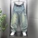Men's Summer Thin Jeans – Cool Washed Blue Harem Pants, Loose Fit & Tapered Cropped (Bluish/Black, S-3XL)_mkmklike.com