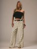 Women's Polka Dot Relaxed Jeans | Mid-Rise Straight Leg | Casual & Vintage Denim Pants_mkmklike.com