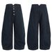 American High Street Scimitar Jeans Men's Long Niche Personality Design Button Cardigan Arc Scythe Pants Trendy_mkmklike.com