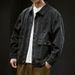 Pulse Pulse Spring And Autumn Melard Retro Casual Denim Jacket For Men, Loose Fit, Japanese Style, Handsome American Workwear Coat_mkmklike.com