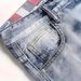 Men's Clothing Fashionable Workwear Men's Workwear Denim Shorts – Euro Style Cargo Mid-Length Jeans (S-2XL, Utility Pockets, Stiff Cotton Blend)_mkmklike.com