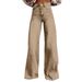 Retro High-Waisted Wide-Leg Jeans – Vintage Washed Denim Pants For Women (Light Blue/Deep Blue/Brown, S-3XL)_mkmklike.com