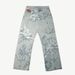 Men's Clothing Men's High Waist Retro Loose Fit Jeans Cupid Angel Print Street Style Trousers Fashion For Formal & Casual_mkmklike.com
