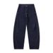 Dark Blue Loose Straight Jeans Men's Spring And Autumn New Relaxed Wide-leg Pants Fashionable Versatile Casual Long Pants_mkmklike.com