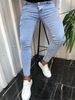 Men's Slim Fit Stretch Denim Jeans - Comfortable Straight Leg Trousers For Casual & Work_mkmklike.com