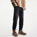 Factory Direct Sales Autumn And Winter New Black Jeans Men's Retro Washed American Jeans Men's Loose Large Size Pants_mkmklike.com