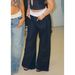 Low-Rise Baggy Jeans For Women – Streetwear Denim Pants With Leopard Print & Washed Blue, Oversized Aesthetic_mkmklike.com