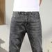 Large Size Men's Spring And Summer Thin Three-dimensional Printing Jeans Men's Retro Slim-fit Elastic Jeans Cross-border Large Size Pants_mkmklike.com