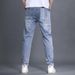 Men's Clothing Trendy Mid Waist Youth Popular Jeans Trendy Loose Straight Trousers_mkmklike.com