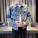 Handsome Young Man's Spring New Denim Personalized Jacquard Printed Pattern Washed Fashionable Men's Jacket_mkmklike.com