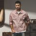 American Retro Dopamine Pink Denim Jacket Men's Spring And Autumn Trend Aso Agent Spring Casual Jacket_mkmklike.com