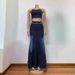 Women's Clothing New Fashion Sexy Tube Top Waist Denim Long Skirt Suit_mkmklike.com