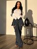 D8734 New Product On : European And American Fashion Casual Women's Jeans With Two-wear Design,_mkmklike.com