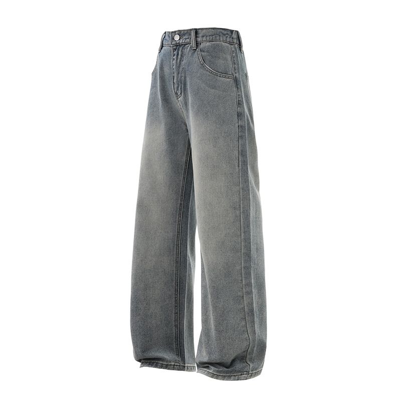 Nordmann Muqiu Clothing | 2025 Autumn New American High Street Jeans Men's Commuter Loose Straight Wide-Leg Pants_mkmklike.com