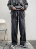 American Retro High Street Men's Jeans Straight Wide Leg Loose Fit Long Trousers Faionable Autumn Trendy Brand_mkmklike.com