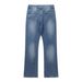 Men's Clothing American Vibe High Street Pants Men's Cleanfit Washed Jeans Four Seasons Flared Pants_mkmklike.com