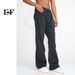 EF JEANS | 2023 New Product, Straight Versatile Solid Color Jeans, The Same For Men And Women, Non-elastic And Slightly Pulled Gray_mkmklike.com