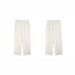 Cleanfit White Denim Jeans – High Street Relaxed Straight Fit, 100% Cotton & Washed Finish (S-2XL)_mkmklike.com