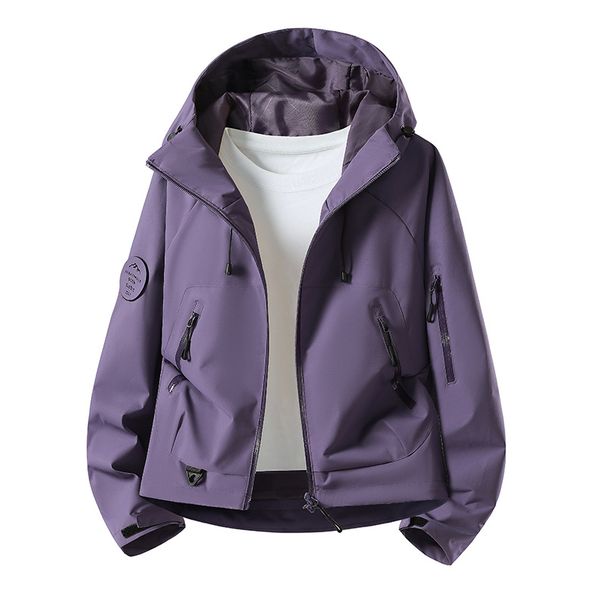 Mountain-style Outdoor Hardshell Jacket Men, Three-in-one Windproof And Waterproof Detachable Two-piece Set, Suitable_mkmklike.com