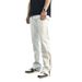 Nordmann White Flared Jeans For Men, European And American High Street Style, Zipper With Unique Design, Loose Straight Casual_mkmklike.com