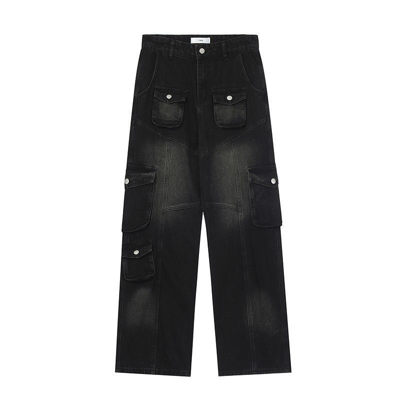 Women's High-Waisted Stretch Denim Jeans With Multi-Pockets, Comfortable & Stylish For Casual & Streetwear_mkmklike.com