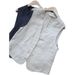 Women's Clothing cotton and linen! Layering without fear of hot summer, versatile and slim vest_mkmklike.com